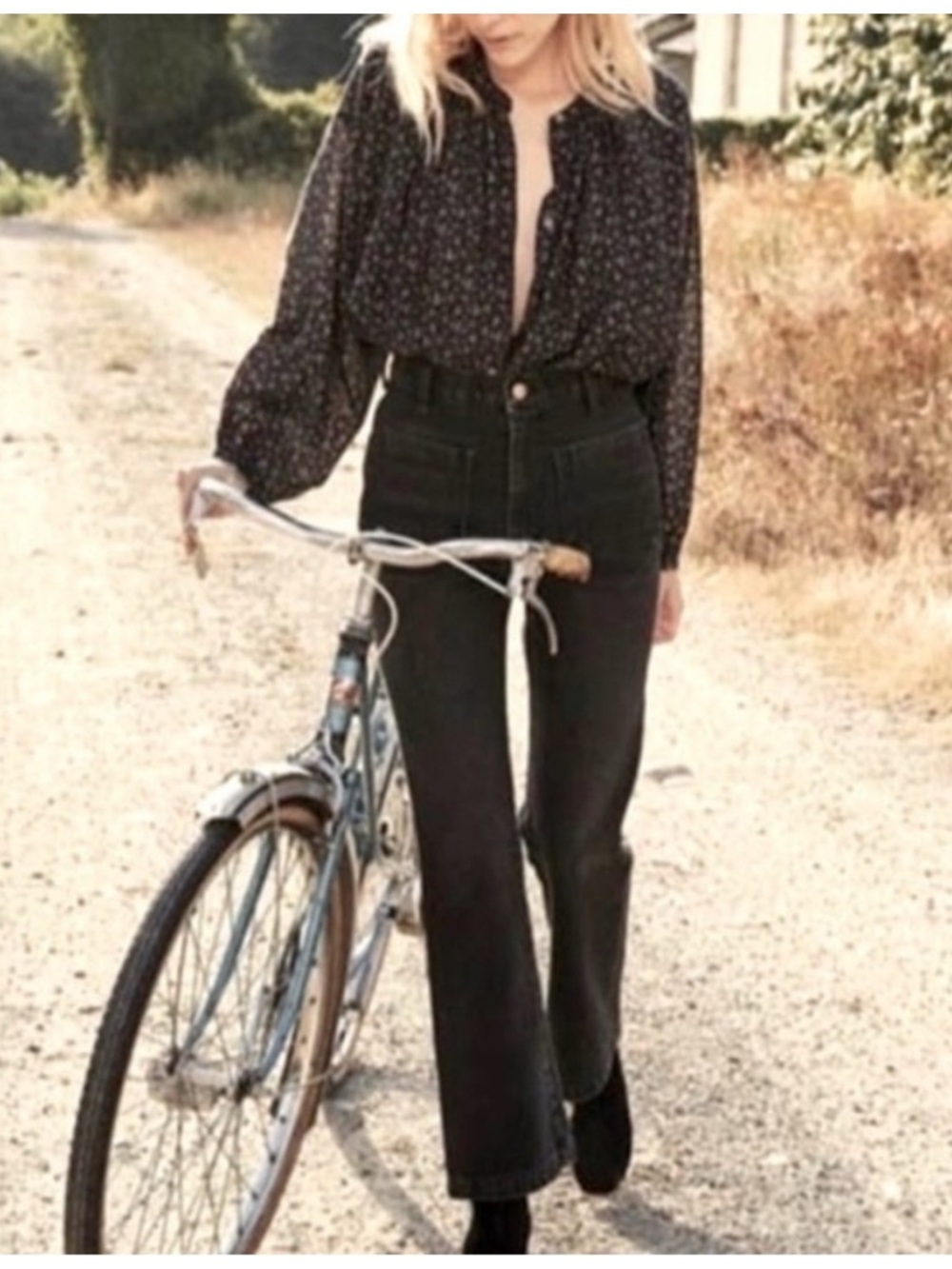 Doen Maritime Jean in Black